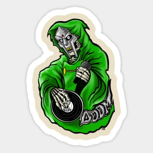 Grim Rapper MF DOOM - COLOR VERSION Sticker